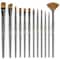 Arteza® Acrylic & Oil 12 Piece Brush Set